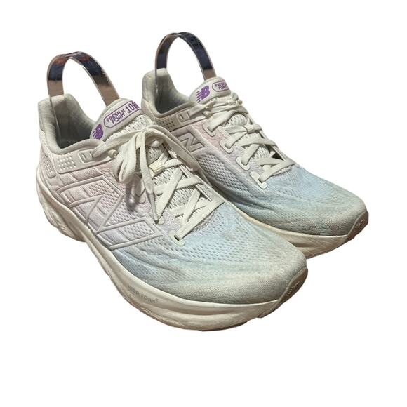 New Balance Fresh Foam X 1080v13 Running Shoes Light Pastel And White Size 9 - Picture 1 of 9